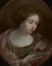 Naisen pääkuva turban päässään - Guido Reni — näkymä teoksesta