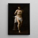 Kristus pylvään ääressä - Guido Reni — kehystetty taideteos seinällä