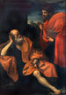 Paavali nuhtelee katuvaa Pietaria - Guido Reni — näkymä teoksesta