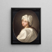 Portrait de Béatrice Cenci - Guido Reni — kehystetty taideteos seinällä