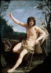 Pyhä Johannes Kastaja erämaassa - Guido Reni — näkymä teoksesta