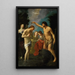 Kristuksen kaste - Guido Reni — kehystetty taideteos seinällä