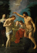Kristuksen kaste - Guido Reni — näkymä teoksesta