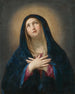 La Madone en prière - Guido Reni — näkymä teoksesta