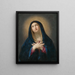 La Madone en prière - Guido Reni — kehystetty taideteos seinällä