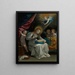 La Vierge cousant accompagnée de quatre anges dite La Couseuse - Guido Reni — kehystetty taideteos seinällä