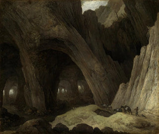 Grotte avec muletiers - Guillam Dubois — näkymä teoksesta