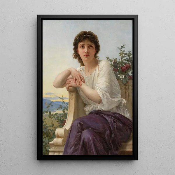 Kontemplaatio - Guillaume Seignac — kehystetty taideteos seinällä