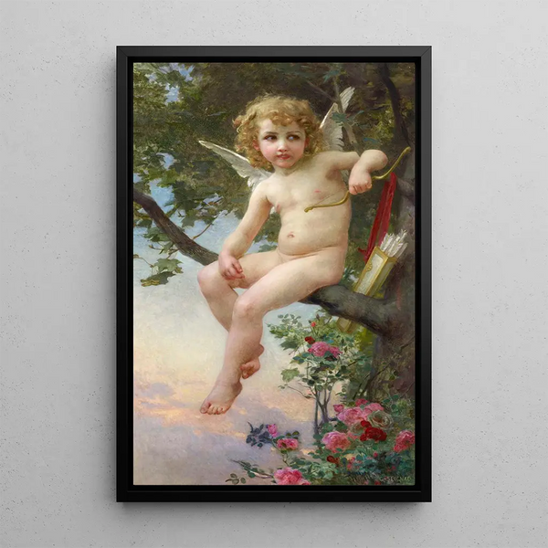 Cupido - Guillaume Seignac — kehystetty taideteos seinällä