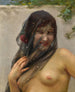Odalisque - Guillaume Seignac — näkymä teoksesta