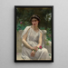 Punainen ruusu - Guillaume Seignac — kehystetty taideteos seinällä