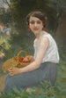 Kirsikkatyttö - Guillaume Seignac — näkymä teoksesta