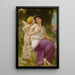 Venus ja rakkaus - Guillaume Seignac — kehystetty taideteos seinällä