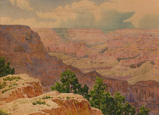 Gunnar Mauritz Widforss - A View of the Grand Canyon.webp