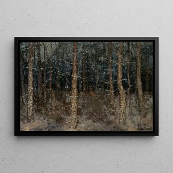 Gust van de Wall Pern - Mystieke paden bosgezicht.webp