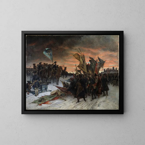 Narva - Gustaf Cederström — kehystetty taideteos seinällä