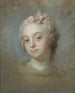 Portrait d'une dame - Gustaf Lundberg — näkymä teoksesta