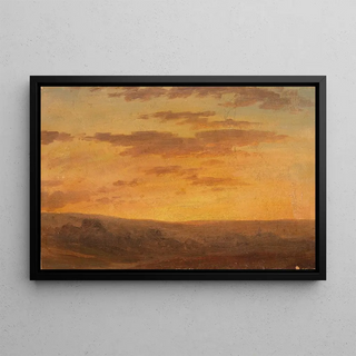 Gustav Friedrich Papperitz - Landschaft in der Abenddmmerung.webp