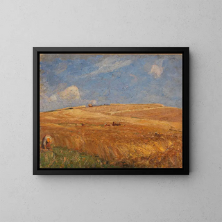 Gustav Kampmann - Landschaft mit Kornfeld.webp