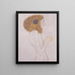 La Souffrance des personnes faibles - Gustav Klimt — kehystetty taideteos seinällä