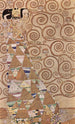 Odotus - Gustav Klimt — näkymä teoksesta