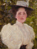 Tyttö vihreässä - Gustav Klimt — näkymä teoksesta