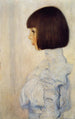 Hélène Klimtin muotokuva - Gustav Klimt — näkymä teoksesta