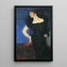 Rose von Rosthorn-Friedmannin muotokuva - Gustav Klimt — kehystetty taideteos seinällä