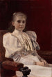 Nuori istuva tyttö - Gustav Klimt — näkymä teoksesta