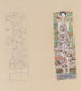 Kaksi mallia Otto Wagnerin koristelehtiin - Gustav Klimt — näkymä teoksesta
