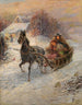 Bonne promenade en traîneau - Gustav Prucha — näkymä teoksesta