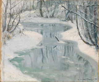 Dégel - Gustav Wentzel — näkymä teoksesta