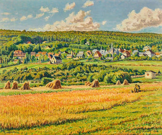 Gustave Cariot - Le village de Georgenborn.webp