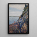 Kalliotutkimus Perros-Guirecissä - Gustave Cariot — kehystetty taideteos seinällä