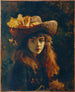 Portrait d'une fille - Gustave Courbet — näkymä teoksesta