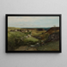 Château d'Ornans - Gustave Courbet — kehystetty taideteos seinällä