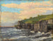 Falaises au bord de l'eau - Gustave Courbet — näkymä teoksesta