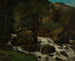 Metsäjoki Jura-alueella - Gustave Courbet — näkymä teoksesta