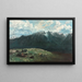 Panoraamanäkymä Alpeilta Les Dents du Midi - Gustave Courbet — kehystetty taideteos seinällä