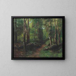 Gustave Courbet - Path Through The Forest.webp