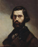 Jules Vallsin muotokuvasta - Gustave Courbet — näkymä teoksesta