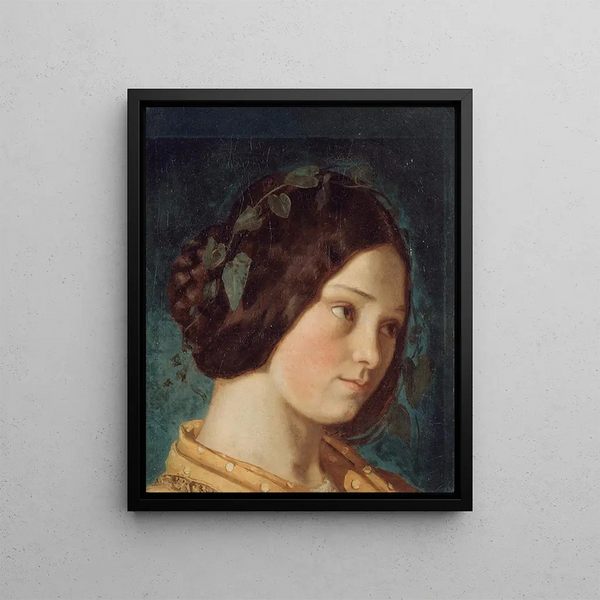 Gustave Courbet - Portrait de Zlie Courbet.webp