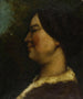 Portrait de femme - Gustave Courbet — näkymä teoksesta