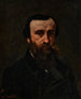 Portrait of M. Nicolle - Gustave Courbet — näkymä teoksesta