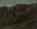 Rochers d'Ornans - Gustave Courbet — näkymä teoksesta