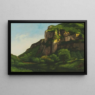 Gustave Courbet - Rocks at Mouthier.webp