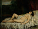 Nu endormi - Gustave Courbet — näkymä teoksesta