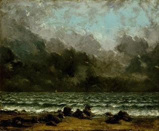 La Mer - Gustave Courbet — näkymä teoksesta