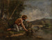 Le pêcheur - Gustave Courbet — näkymä teoksesta