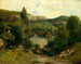 Vue d'Ornans - Gustave Courbet — näkymä teoksesta